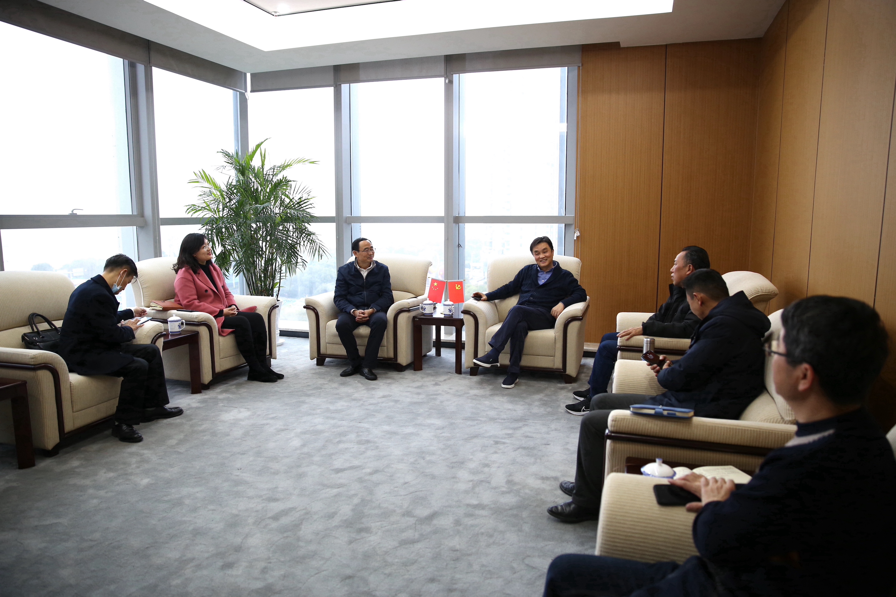 中国工商银行江西省分行法律事务部一行莅临我所参观交流